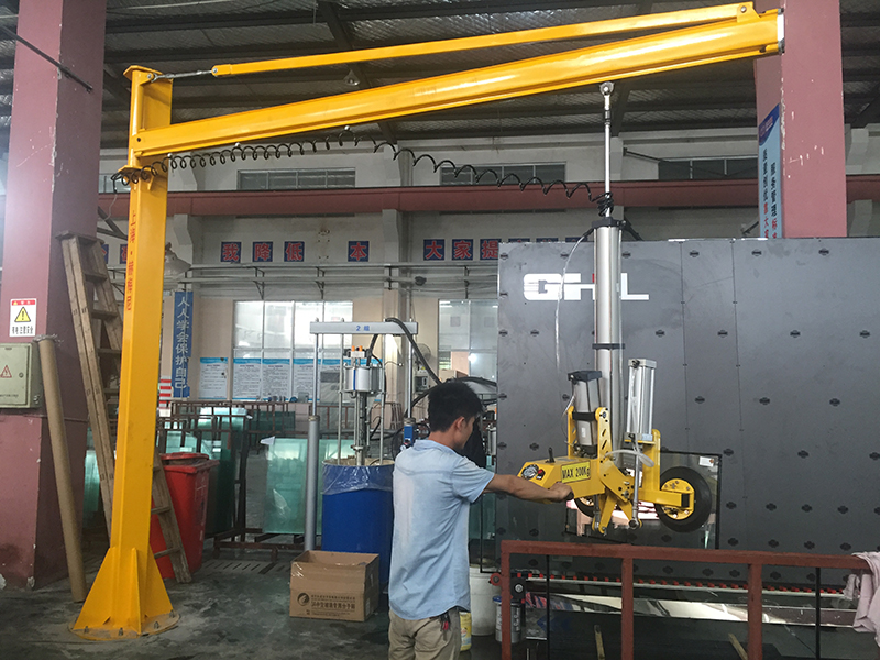 Glue Machine Unloading Glass